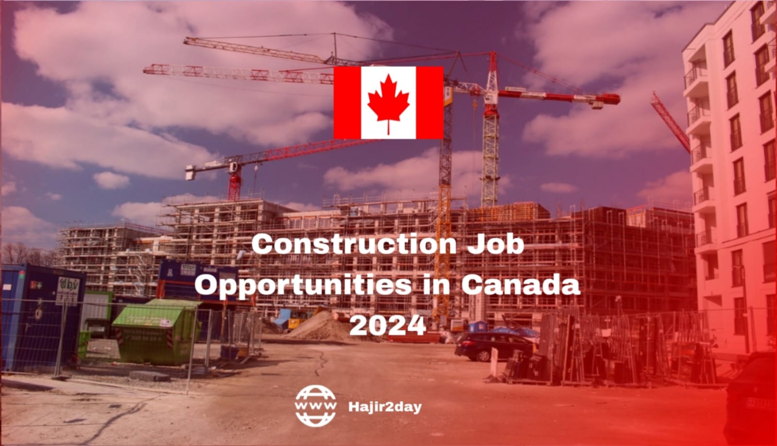 construction job opportunities in Canada Jobs in canada 2024